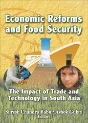 Cover of: Economic Reforms And Food Security: The Impact Of Trade And Technology In South Asia