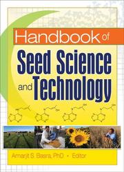 Cover of: Handbook of seed science and technology