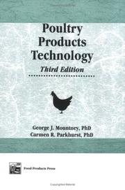 Poultry products technology by George J. Mountney