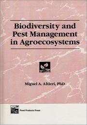 Cover of: Biodiversity and Pest Management in Agroecosystems