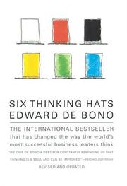 Cover of: Six thinking hats