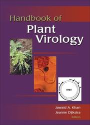 Cover of: Handbook of Plant Virology (Crop Science) (Crop Science) by Jawaid A. Khan, Jeanne Dijkstra