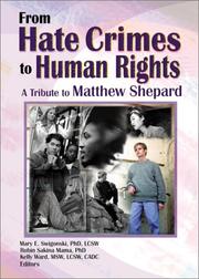 Cover of: From Hate Crimes to Human Rights by 
