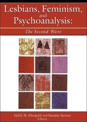 Cover of: Lesbians, Feminism, and Psychoanalysis by 