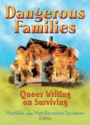 Cover of: Dangerous Families by Matt Bernstein Sycamore