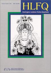 Cover of: Harrington Lesbian Fiction Quarterly, Volume 4,  Issue 1