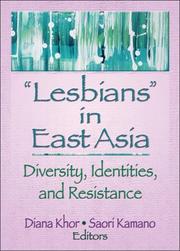 Cover of: Lesbians in East Asia by 