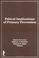 Cover of: Ethical Implications of Primary Prevention (Psychotherapy Patient Series) (Psychotherapy Patient Series)