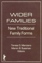 Cover of: Wider Families: New Traditional Family Forms