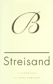 Cover of: Streisand by Anne Edwards