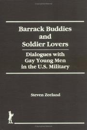 Cover of: Barrack buddies and soldier lovers: dialogues with gay young men in the U.S. military