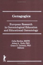 Cover of: Geragogics | 