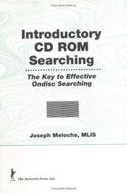 Cover of: Introductory CD ROM searching | Joseph Meloche