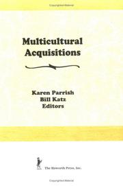 Cover of: Multicultural Acquisitions (The Acquisitions Librarian, Nos 9/10) (The Acquisitions Librarian, Nos 9/10)