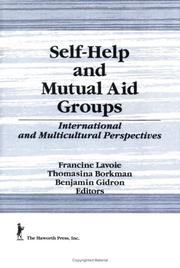 Cover of: Self-Help and Mutual Aid Groups by 