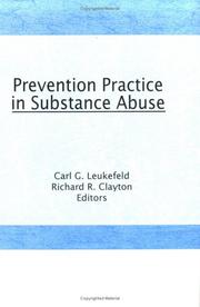 Cover of: Prevention practice in substance abuse