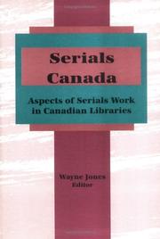 Serials Canada by Wayne Jones