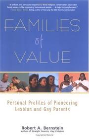 Families of Value by Robert A. Bernstein