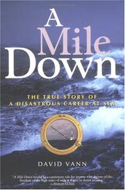 Cover of: A Mile Down by David Vann