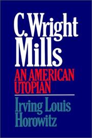 Cover of: C Wright Mills An American Utopia