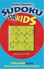 More Original Sudoku for Kids by Puzzler Media
