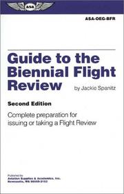 Guide to the Biennial Flight Review by Jackie Spanitz