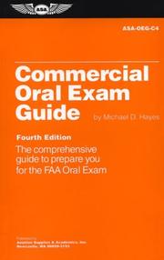 Cover of: Commercial Oral Exam Guide | Michael D. Hayes