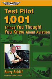 Cover of: Test Pilot: 1,001 Things You Thought You Knew About Aviation