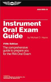 Instrument Oral Exam Guide by Michael D. Hayes