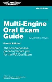 Multi-engine oral exam guide by Michael D. Hayes