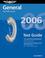 Cover of: General Test Guide 2006