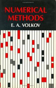 Cover of: Numerical methods by E. A. Volkov