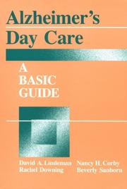 Alzheimer's day care by David A. Lindeman
