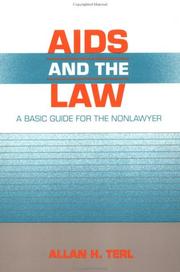 Cover of: AIDS and the law by Allan H. Terl
