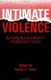 Cover of: Intimate violence: interdisciplinary perspectives