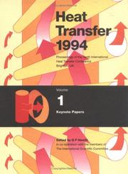 Cover of: Heat Transfer 1994