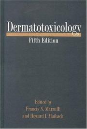 Cover of: Dermatotoxicology