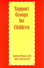 Cover of: Support groups for children