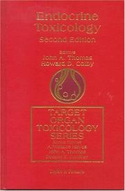 Cover of: Endocrine toxicology