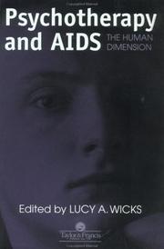 Cover of: Psychotherapy and AIDS: the human dimension
