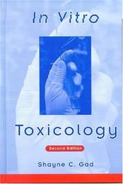 Cover of: In Vitro Toxicology