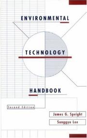 Cover of: Environmental Technology Handbook: 2nd Edition (Applied Energy Technology Series)