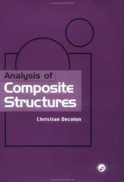 Cover of: Analysis of Composit Structures