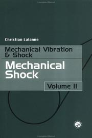 Cover of: Mechanical Shock (Mechanical Vibration and Shock)