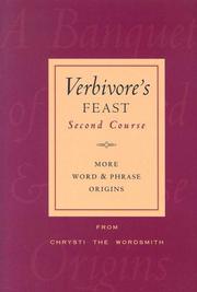 Cover of: Verbivore's Feast, Second Course by Chrysti Smith