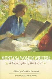 Cover of: Montana Women Writers: A Geography of the Heart