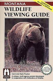 Cover of: Montana wildlife viewing guide by Carol Fischer