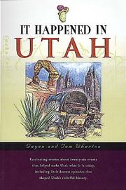 Cover of: It happened in Utah by Gayen Wharton