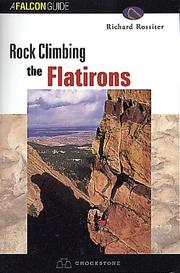 Cover of: Rock Climbing the Flatirons