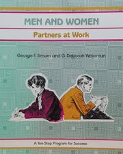 Cover of: Men and women: partners at work